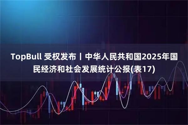 TopBull 受权发布丨中华人民共和国2025年国民经济和社会发展统计公报(表17)