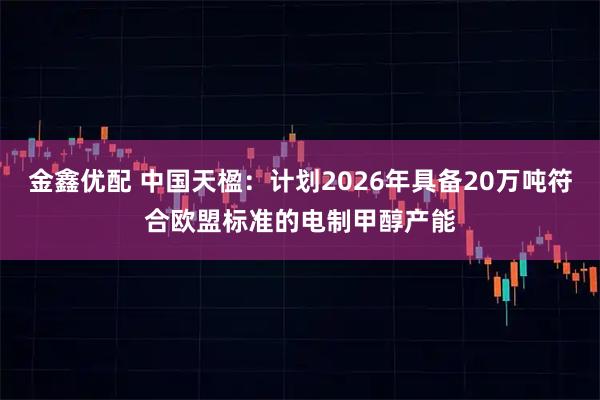 金鑫优配 中国天楹：计划2026年具备20万吨符合欧盟标准的电制甲醇产能