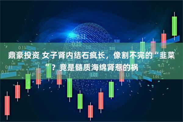 鼎豪投资 女子肾内结石疯长，像割不完的“韭菜”？竟是髓质海绵肾惹的祸