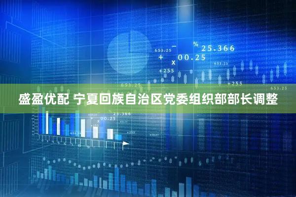 盛盈优配 宁夏回族自治区党委组织部部长调整