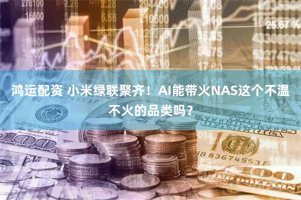 鸿运配资 小米绿联聚齐！AI能带火NAS这个不温不火的品类吗？