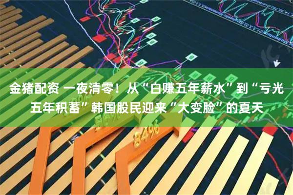金猪配资 一夜清零！从“白赚五年薪水”到“亏光五年积蓄”韩国股民迎来“大变脸”的夏天